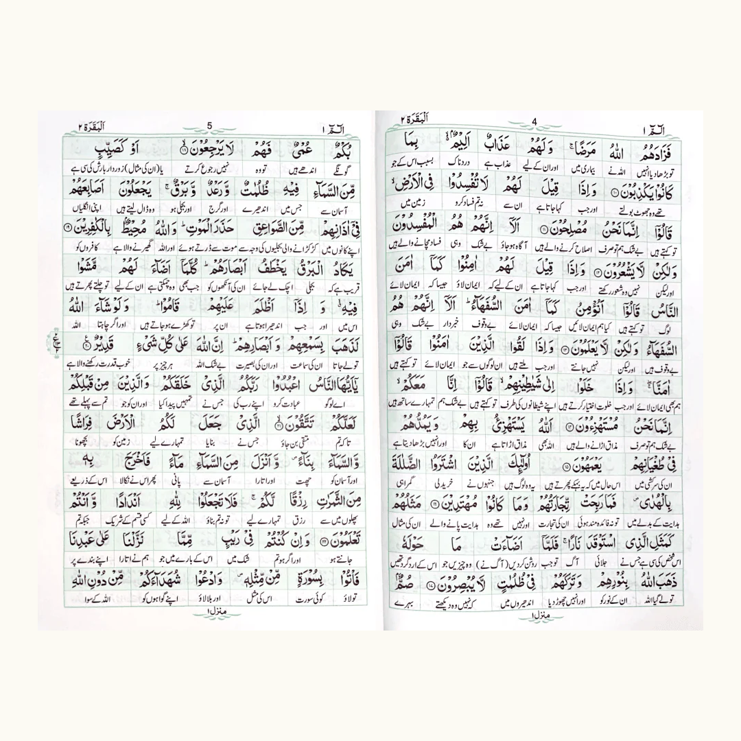 Mafhoom-ul-Furqan (Urdu Lafzi Tarjuma)